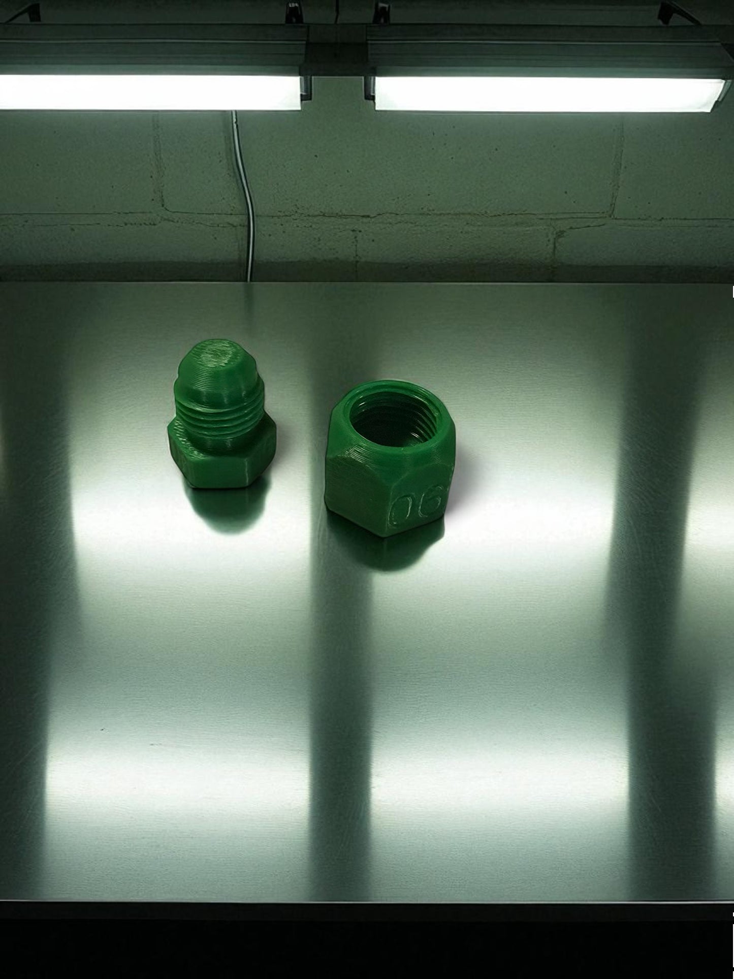 Plug hydraulique en ABS jic