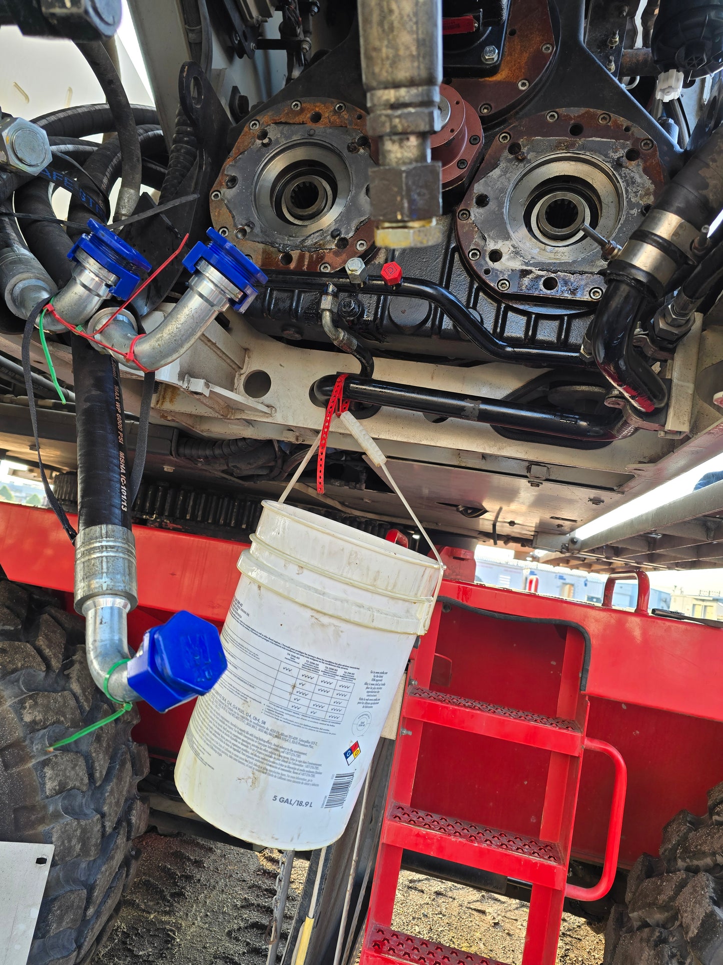 Plug hydraulique en ABS pour flange orf