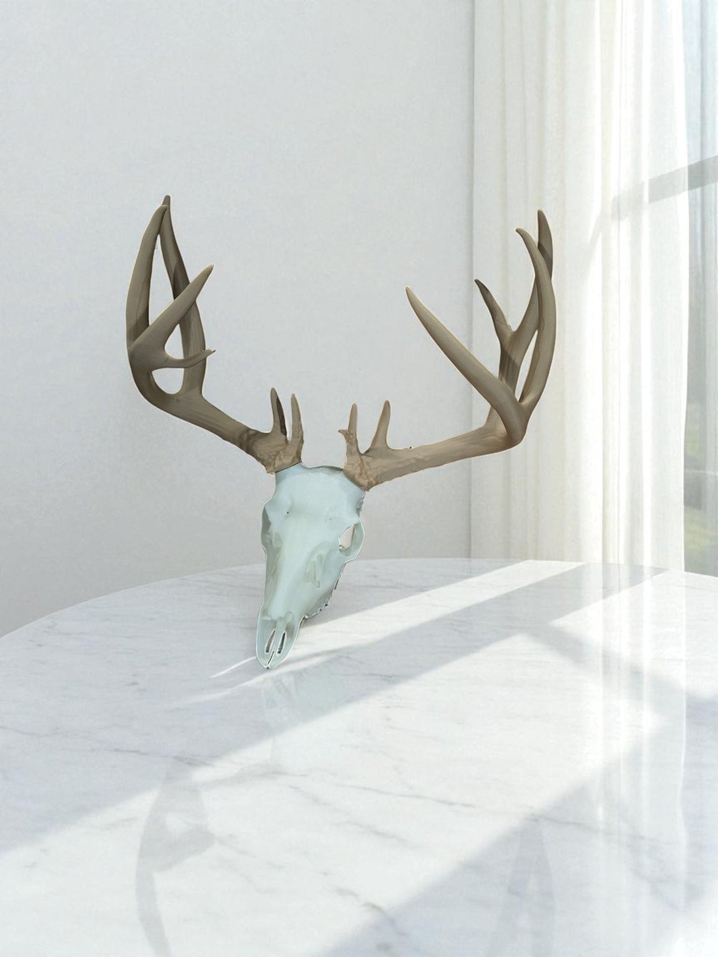 Réplique tête de WHITETALL (cerf de virginie)