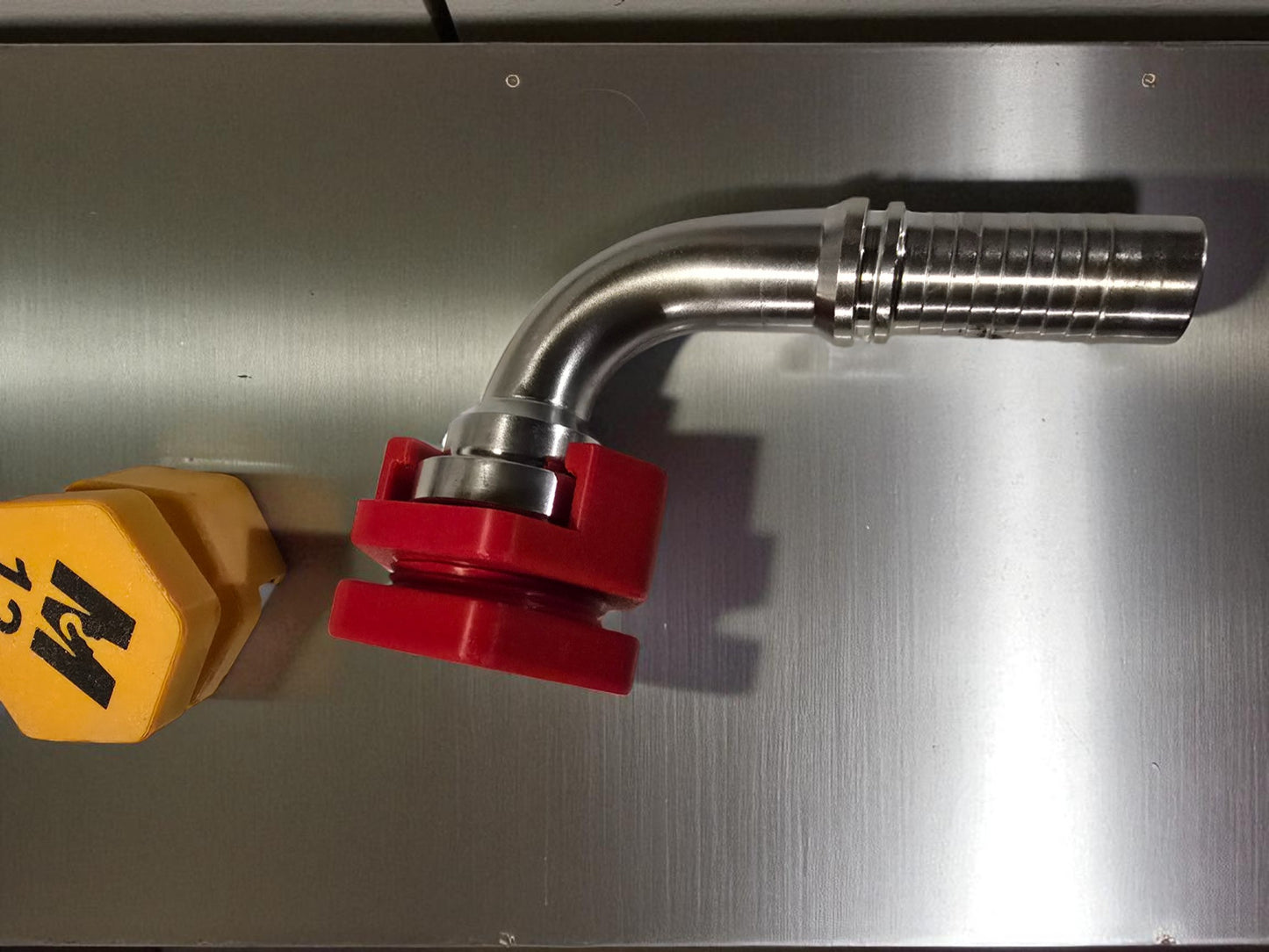 Plug hydraulique en ABS pour flange orf